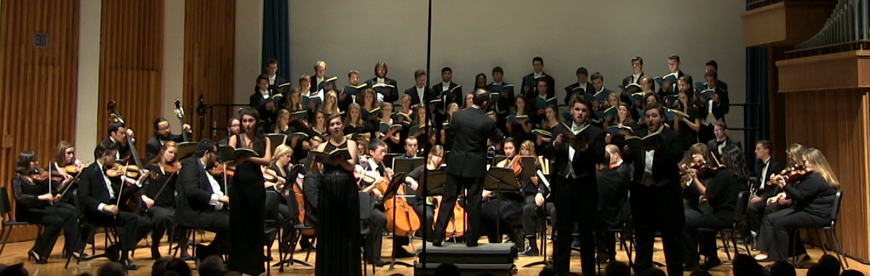 Chamber Orchestra and Concert Choir: November 15, 2015