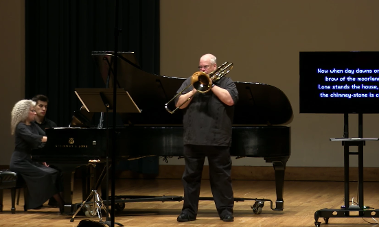 Mark Lusk, trombone: January 15, 2017